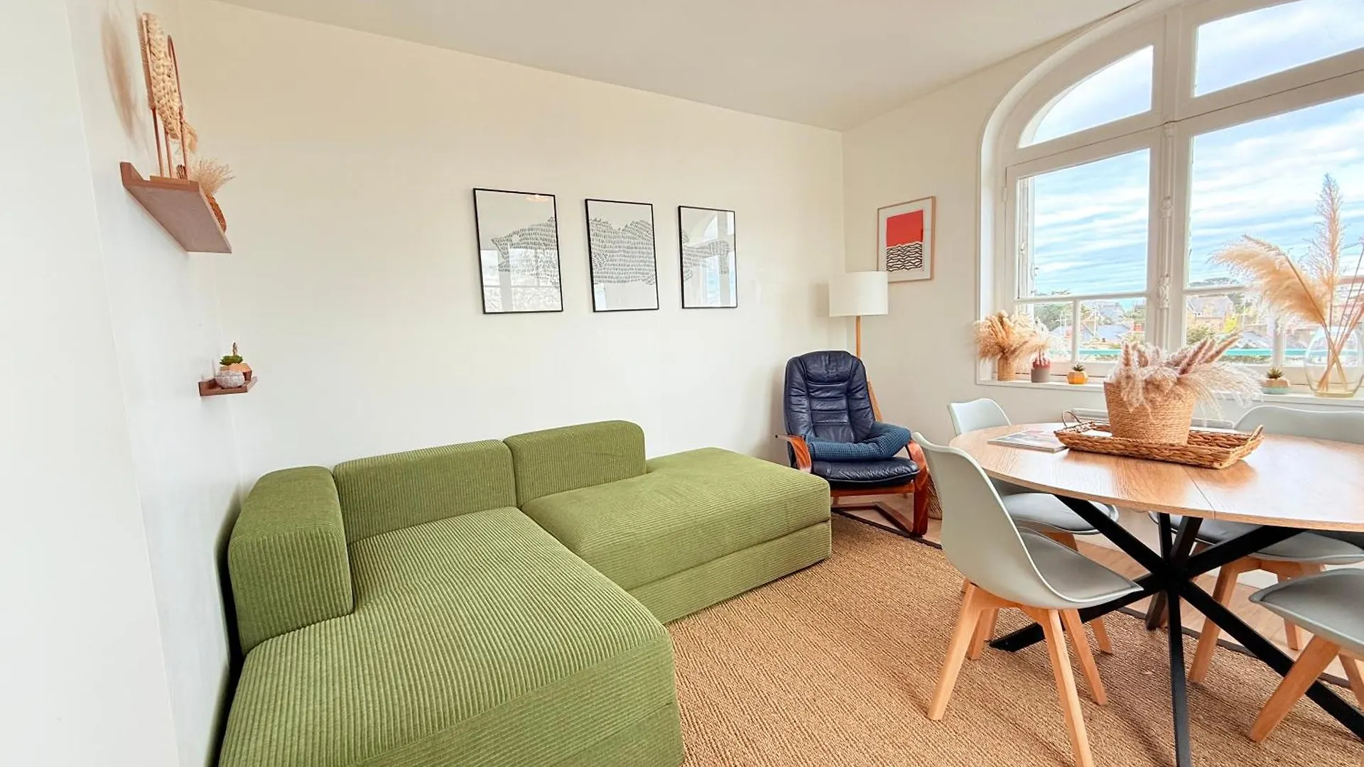 Joli Toit Terrasse Le Celtic Lägenhet Dinard Frankrike